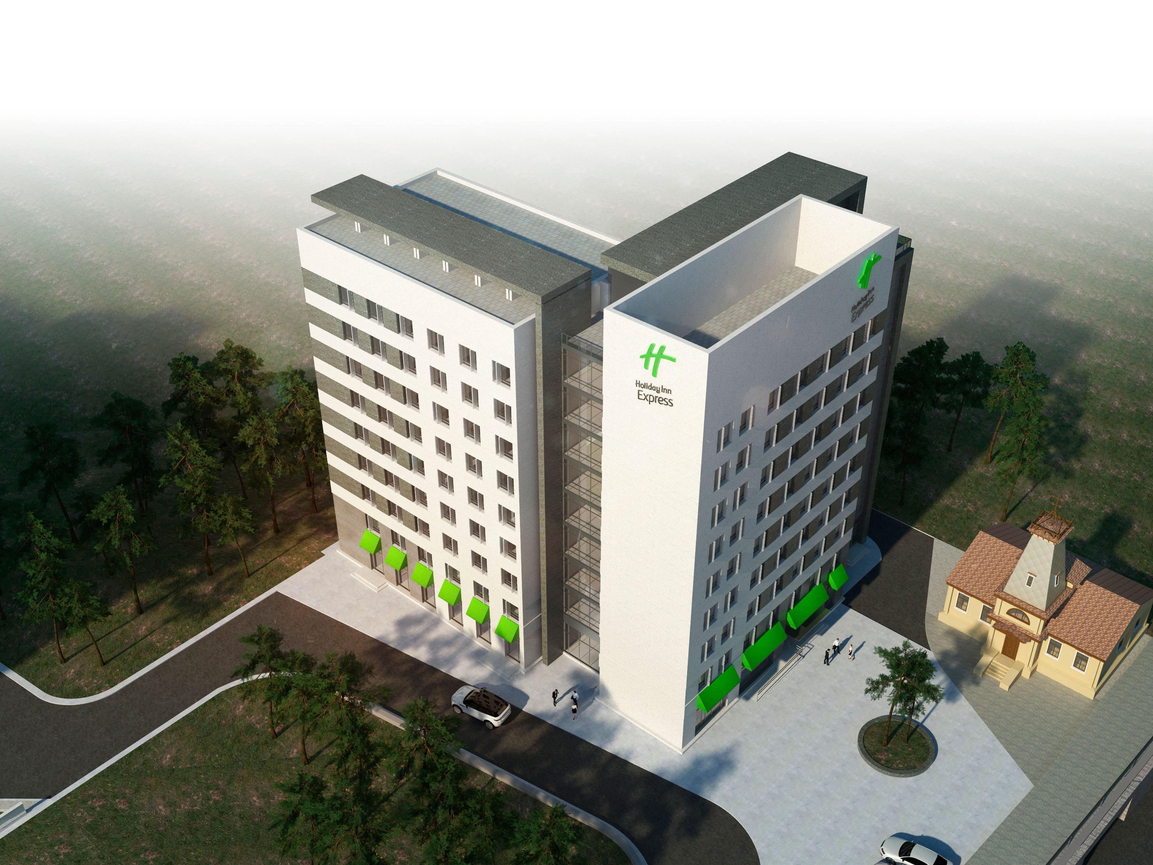 Holiday Inn Express - Almaty By Ihg Zewnętrze zdjęcie